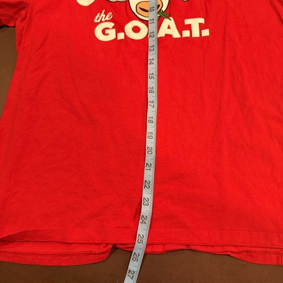 Champion Red G.O.A.T Graphic Tee - Picture 7 of 7